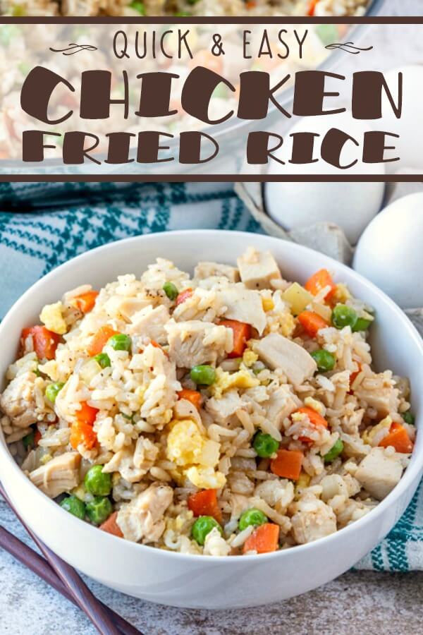 Chicken Fried Rice - Love Bakes Good Cakes