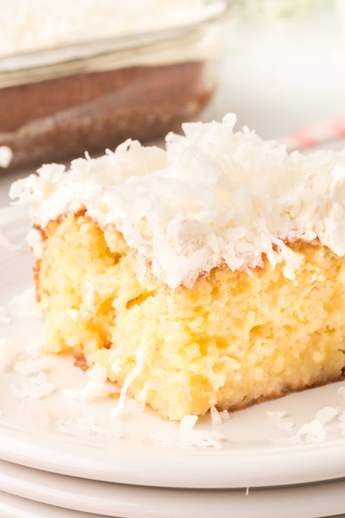 Coconut Cream Poke Cake Love Bakes Good Cakes 