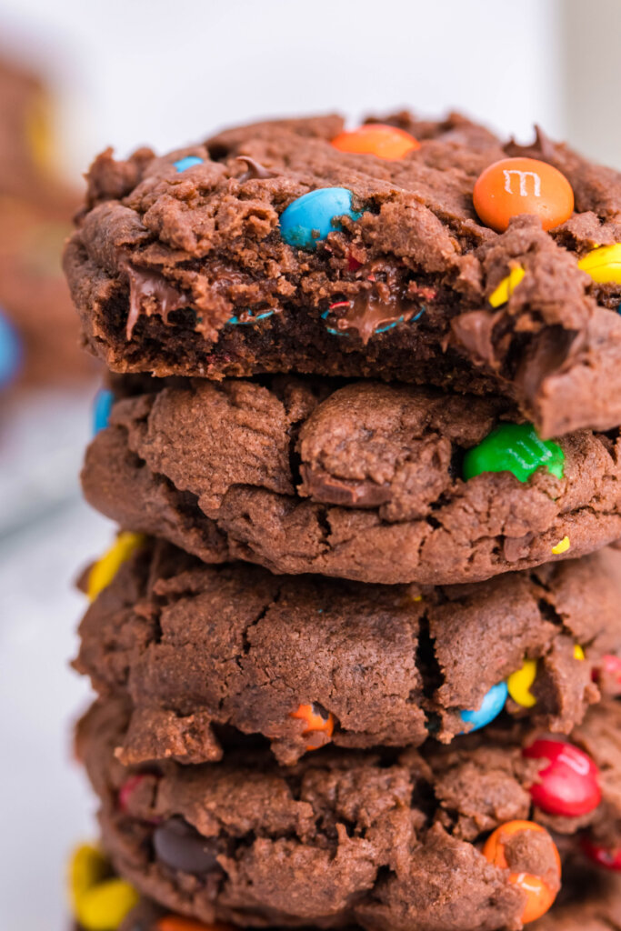 Brown Butter Chocolate Chip M&M Cookies - Sarcastic Cooking