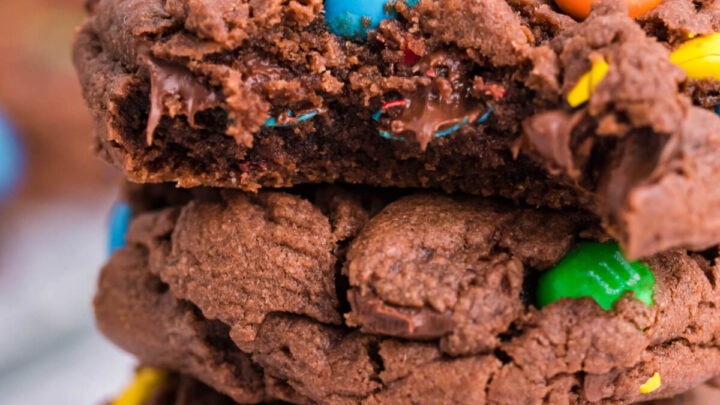 Chocolate Chip M&M Pudding Cookies – 5 Boys Baker