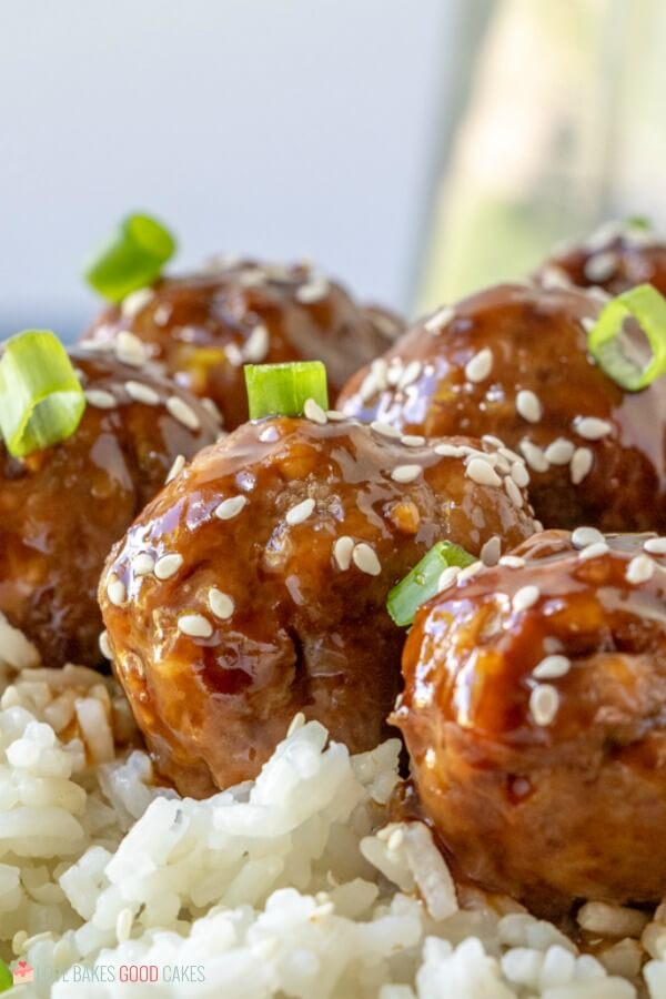 Glazed Asian Meatballs