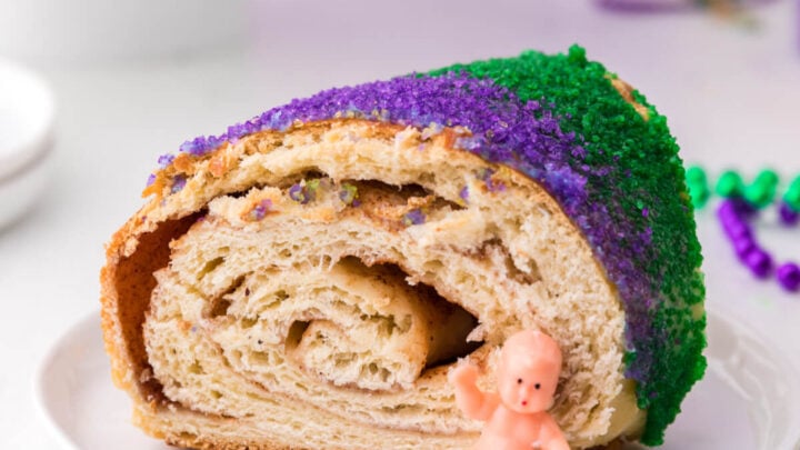 Mardi Gras King Cake Recipe | King Arthur Baking