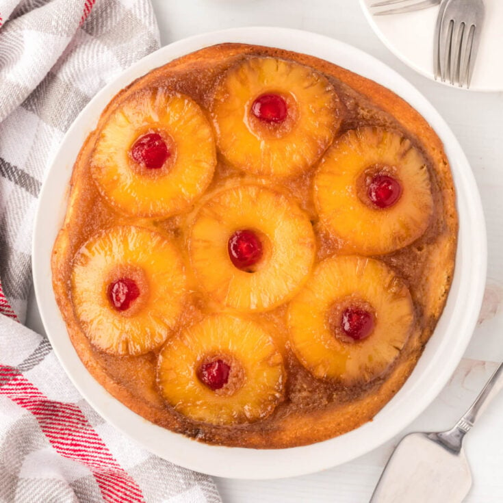 Pineapple Upside-Down Cake III Recipe