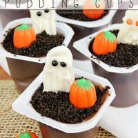 Ghost in the Graveyard Halloween Snack Pack Pudding Cups - Love Bakes ...