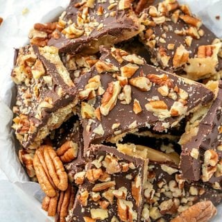 Saltine Toffee Candy - aka 