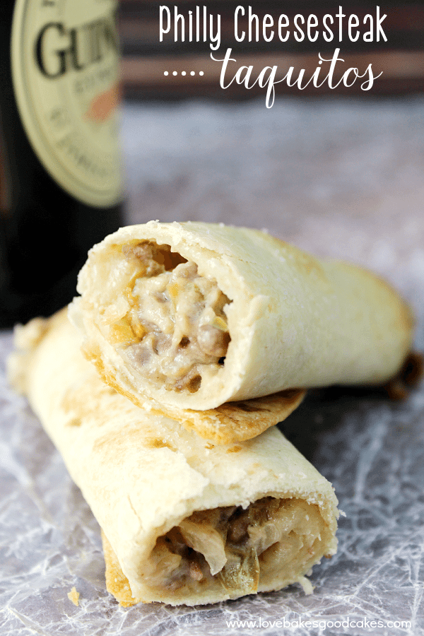 Philly Cheesesteak Taquitos.