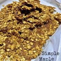 Simple Maple Granola
