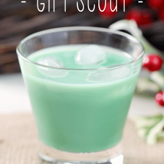 Naughty Girl Scout Cocktail - Love Bakes Good Cakes