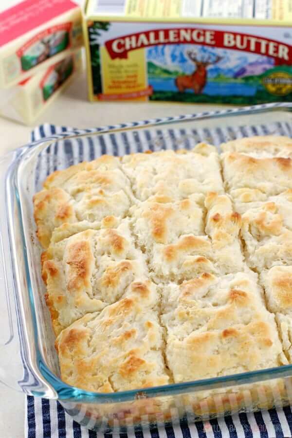 Butter Dip Biscuits - Love Bakes Good Cakes