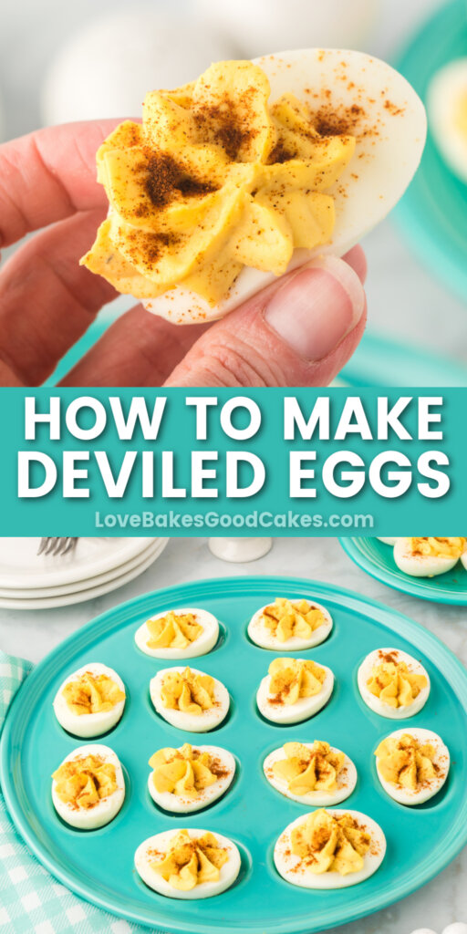 Deviled Eggs - Love Bakes Good Cakes