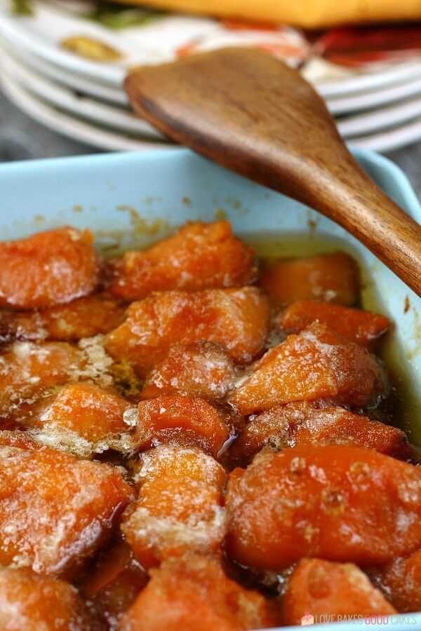 Candied Yams Recipe - Love Bakes Good Cakes