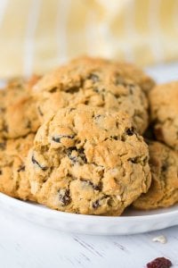 Oatmeal Raisin Cookies - Love Bakes Good Cakes