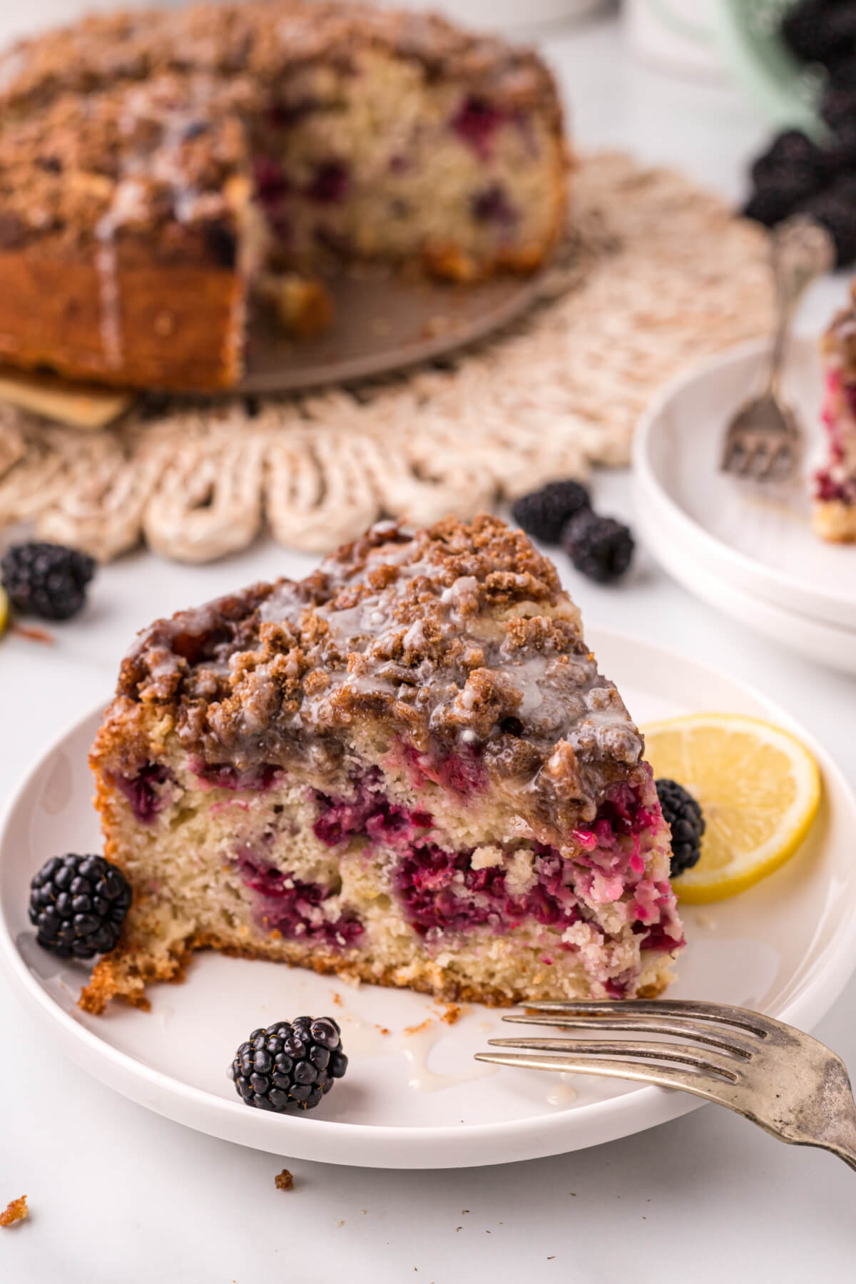 Blackberry Lemon Coffee Cake Love Bakes Good Cakes