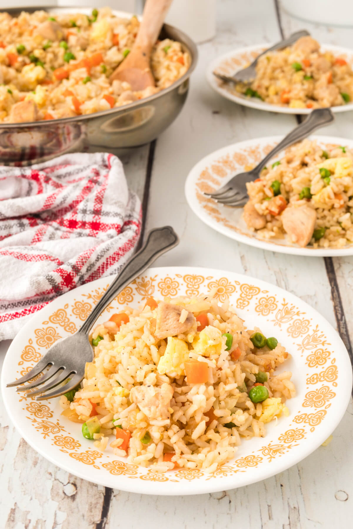 Chicken Fried Rice - Love Bakes Good Cakes