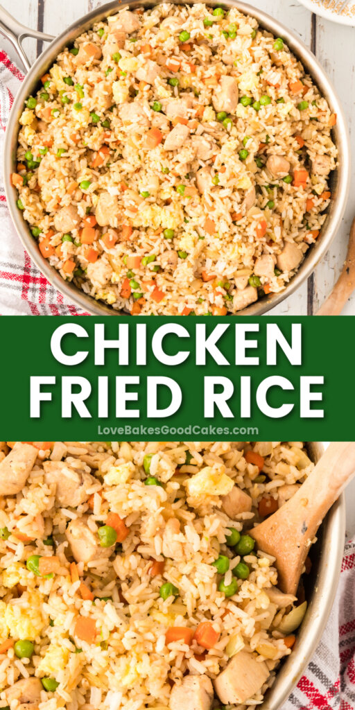 Chicken Fried Rice - Love Bakes Good Cakes