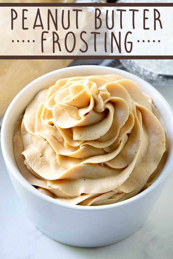 Peanut Butter Frosting Love Bakes Good Cakes   Peanut Butter Frosting Pin 