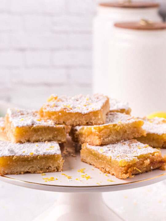 Lemon Square Bundt Cake with lemon buttercream - Friday is Cake Night