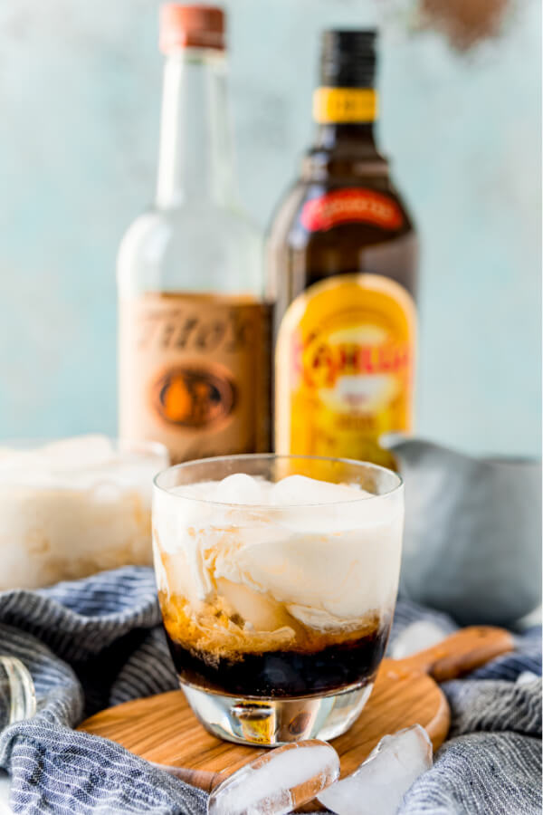 White Russian Cocktail - Love Bakes Good Cakes