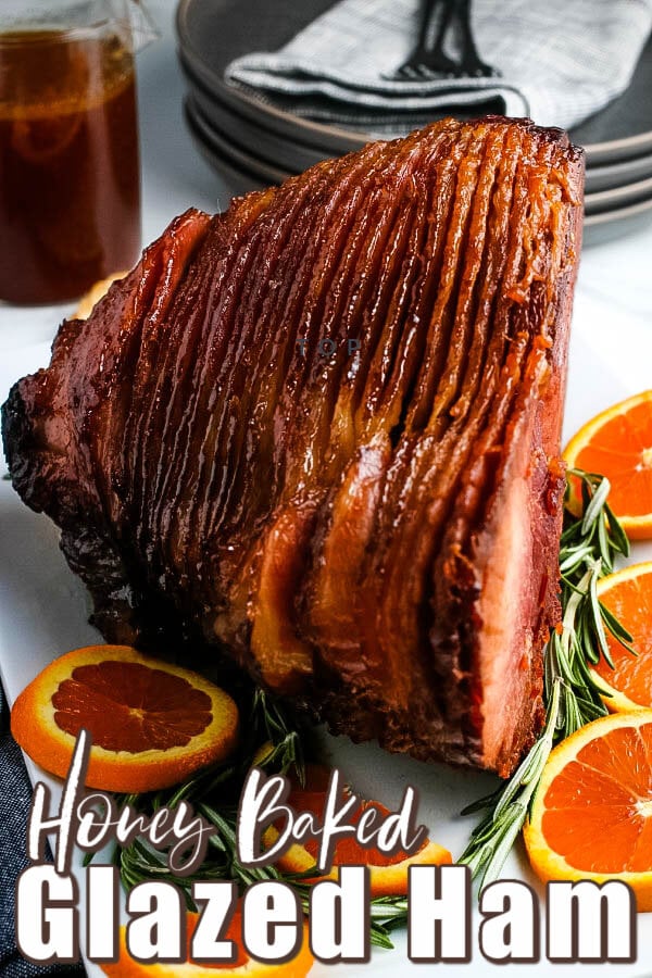 Honey Baked Glazed Ham Recipe - Love Bakes Good Cakes