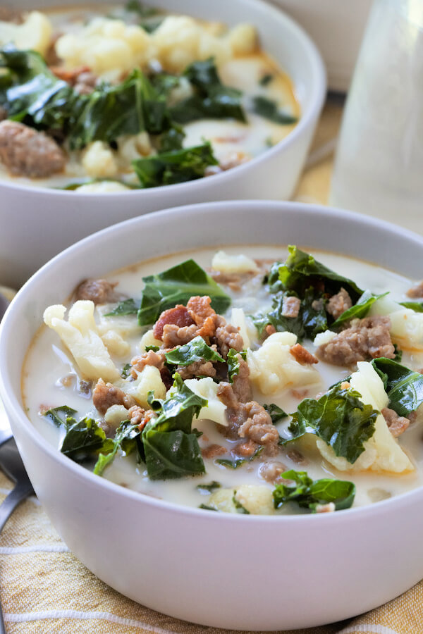 Low Carb Zuppa Toscana - Love Bakes Good Cakes