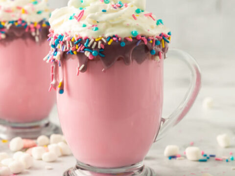 Unicorn Hot Chocolate: Healthy, Creamy & Sweet