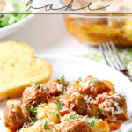 Gnocchi And Meatball Bake - Love Bakes Good Cakes