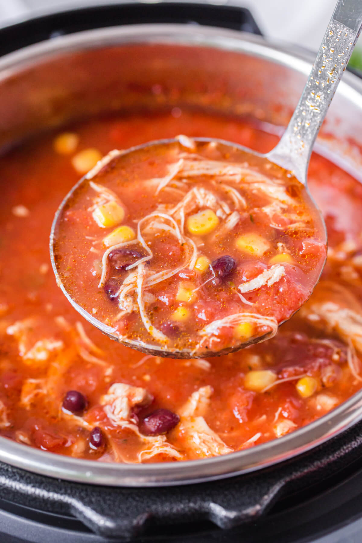 Instant Pot Enchilada Soup - Love Bakes Good Cakes