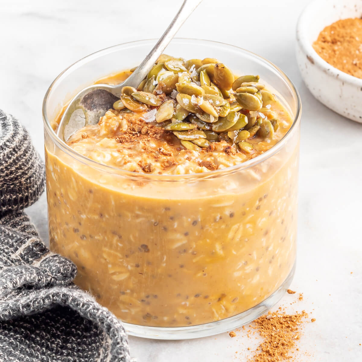 Pumpkin Pie Overnight Oats