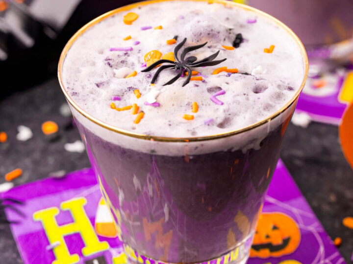 Kids Purple Halloween Drink