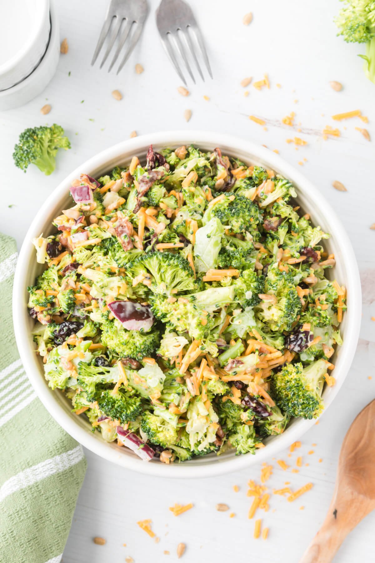 Broccoli Salad - Love Bakes Good Cakes