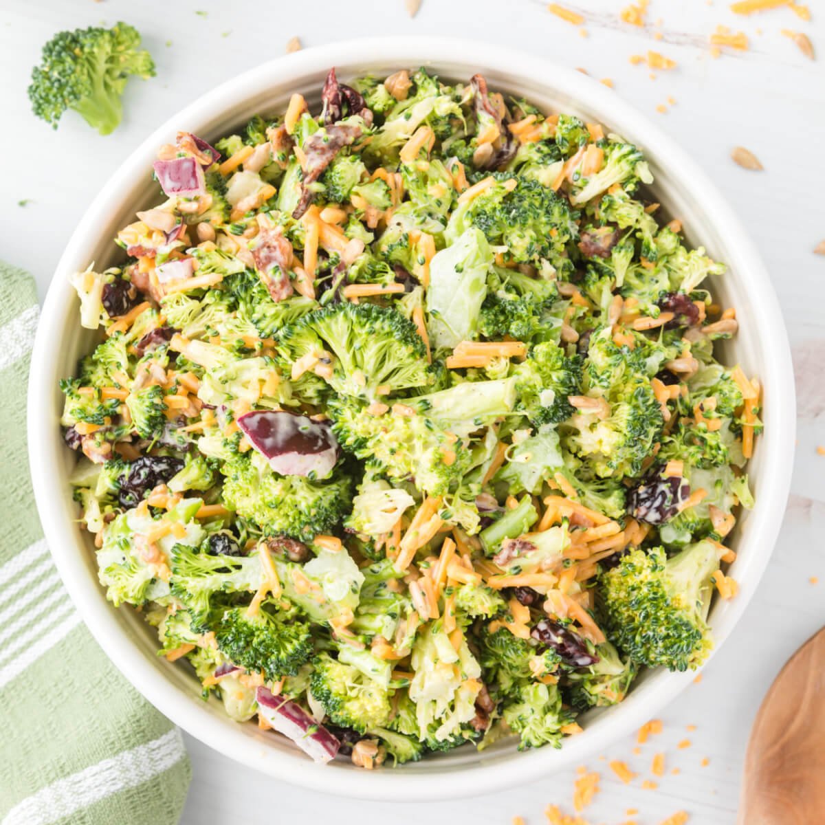 Broccoli Salad - Love Bakes Good Cakes