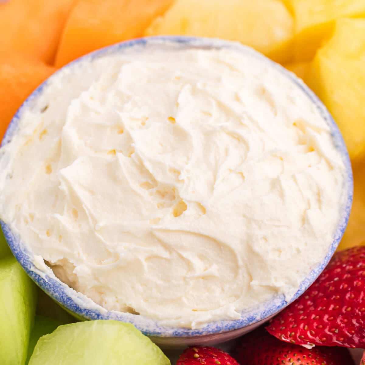 Cream Cheese Fruit Dip Love Bakes Good Cakes   Cream Cheese Fruit Dip Square 