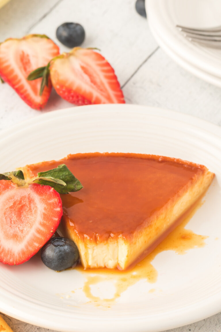 Spanish Flan Love Bakes Good Cakes