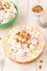 Creamy Grape Salad - Love Bakes Good Cakes