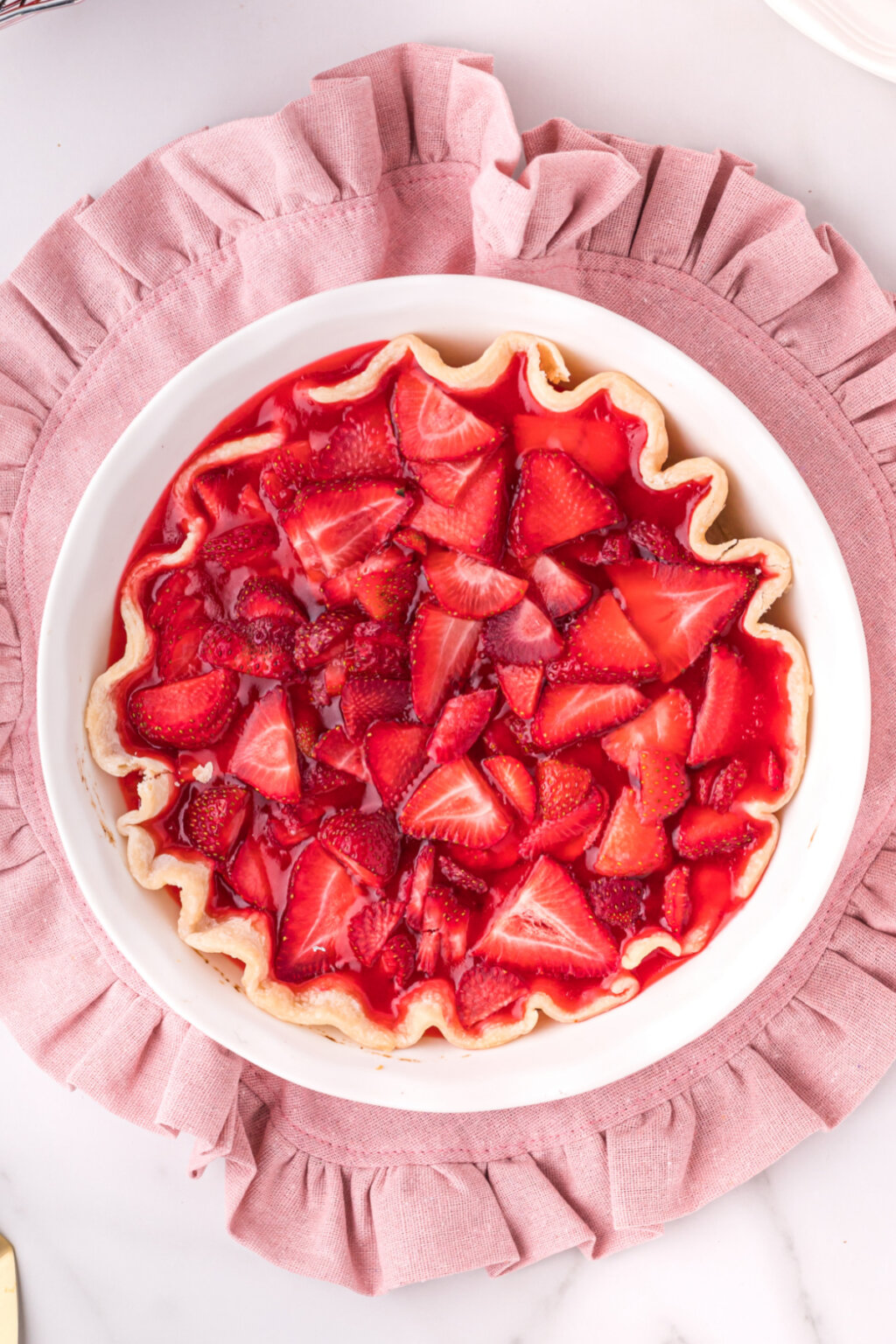 Strawberry Pie - Love Bakes Good Cakes