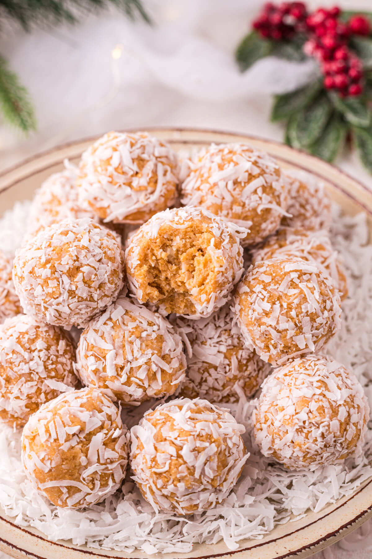 Coconut Snowballs - Love Bakes Good Cakes