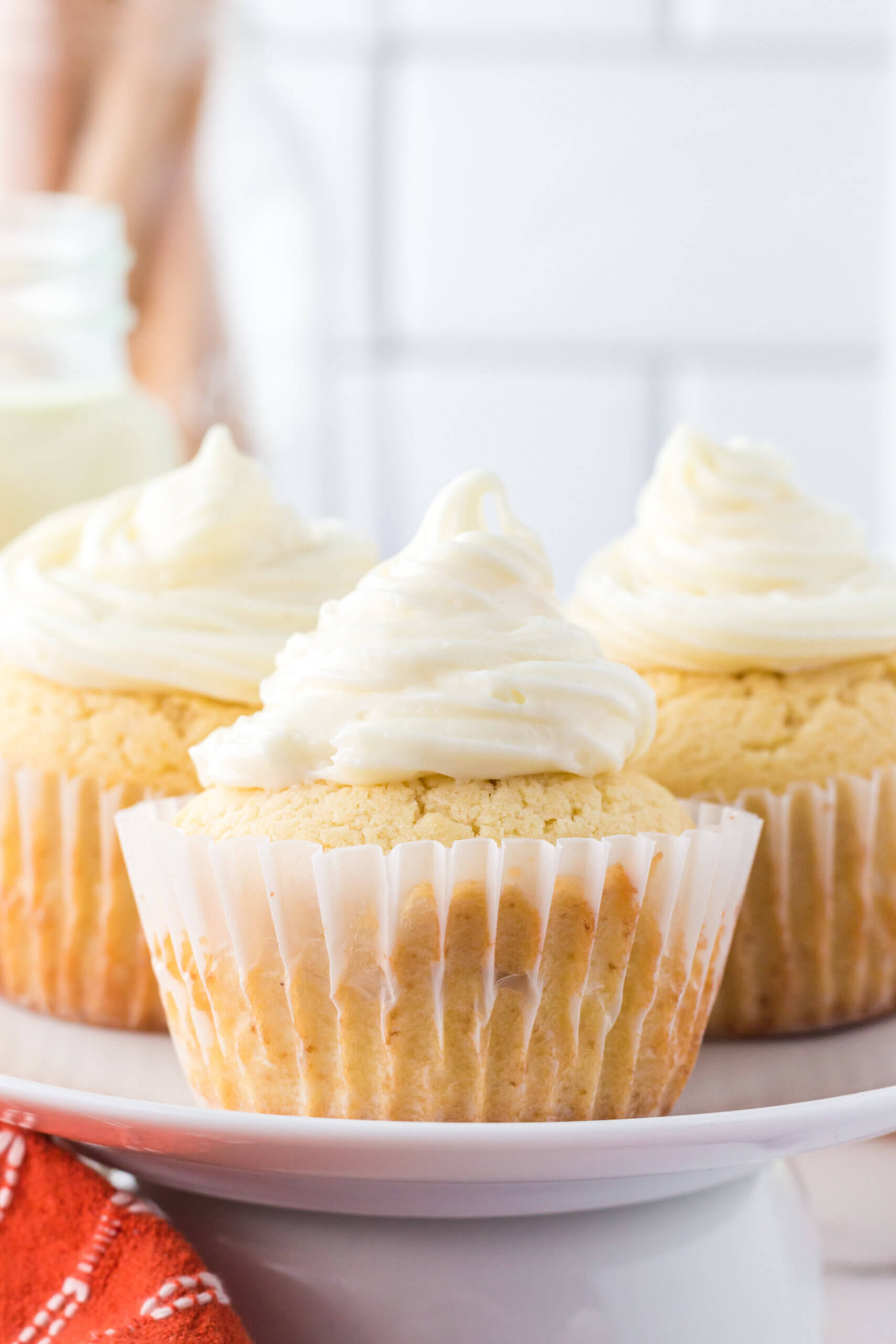 Eggnog Cupcakes - Love Bakes Good Cakes