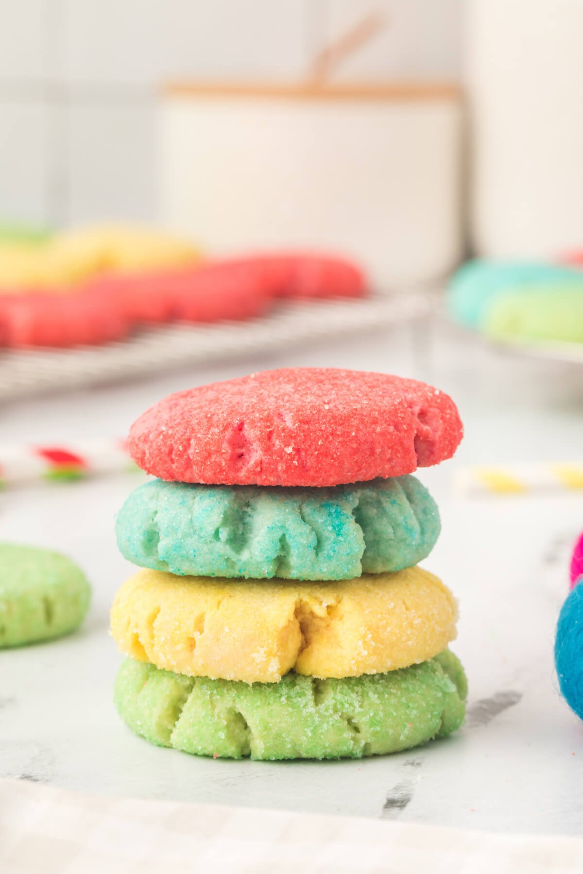 Jello Cookies - Love Bakes Good Cakes