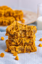 Butterscotch Blondies - Love Bakes Good Cakes