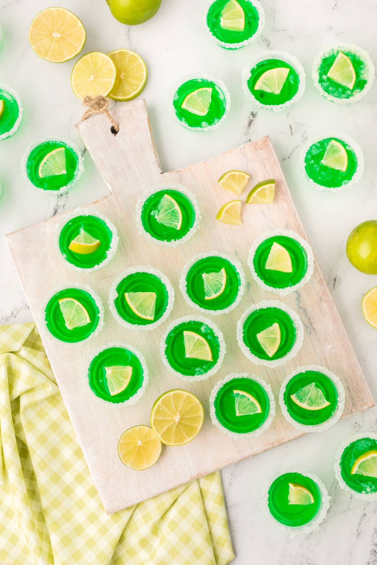 Lime Margarita Jello Shots Love Bakes Good Cakes 