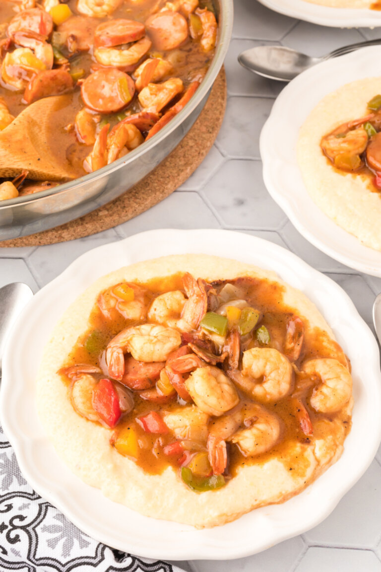 Carolina Shrimp and Grits Love Bakes Good Cakes