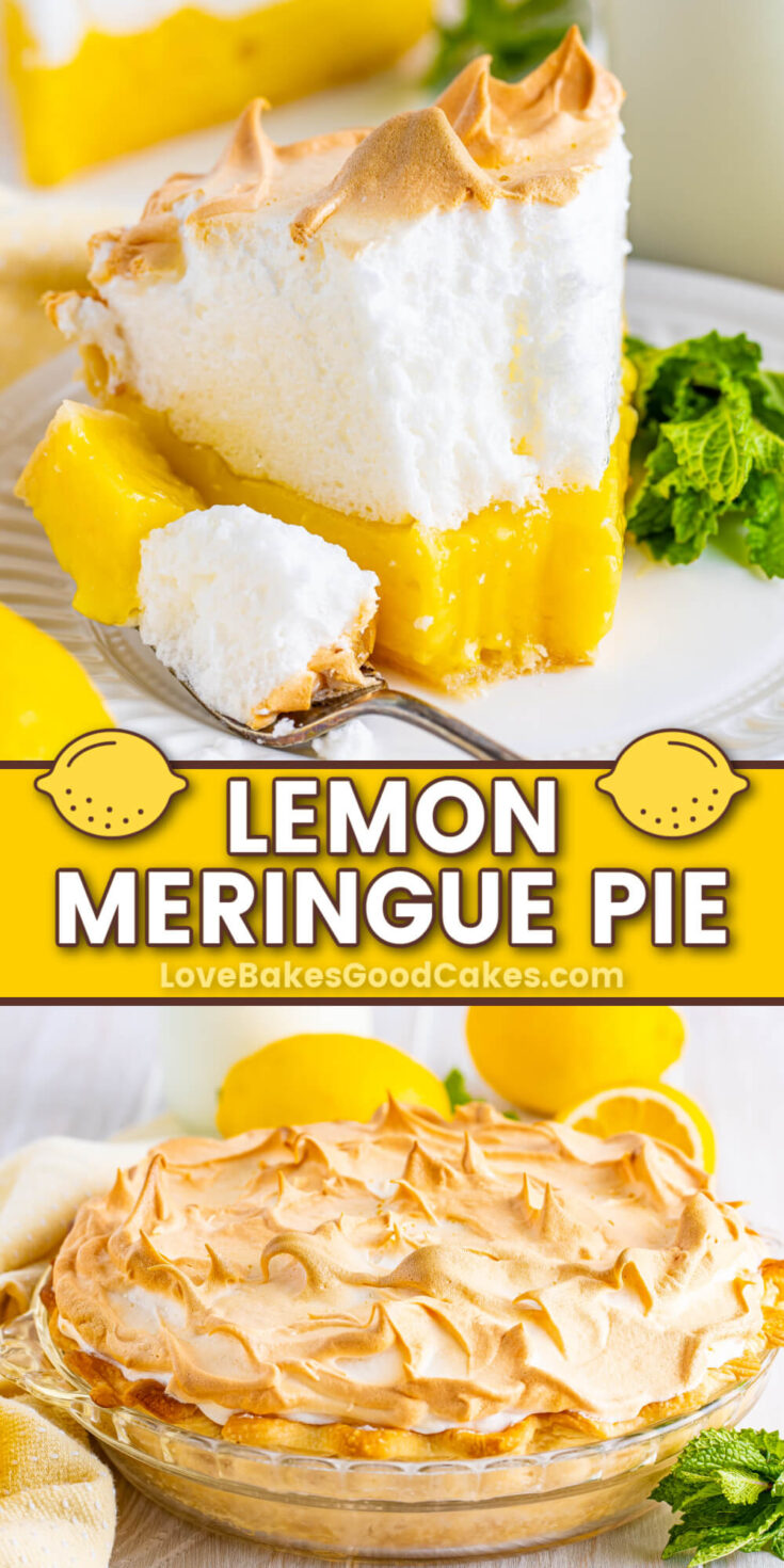 Lemon Meringue Pie - Love Bakes Good Cakes