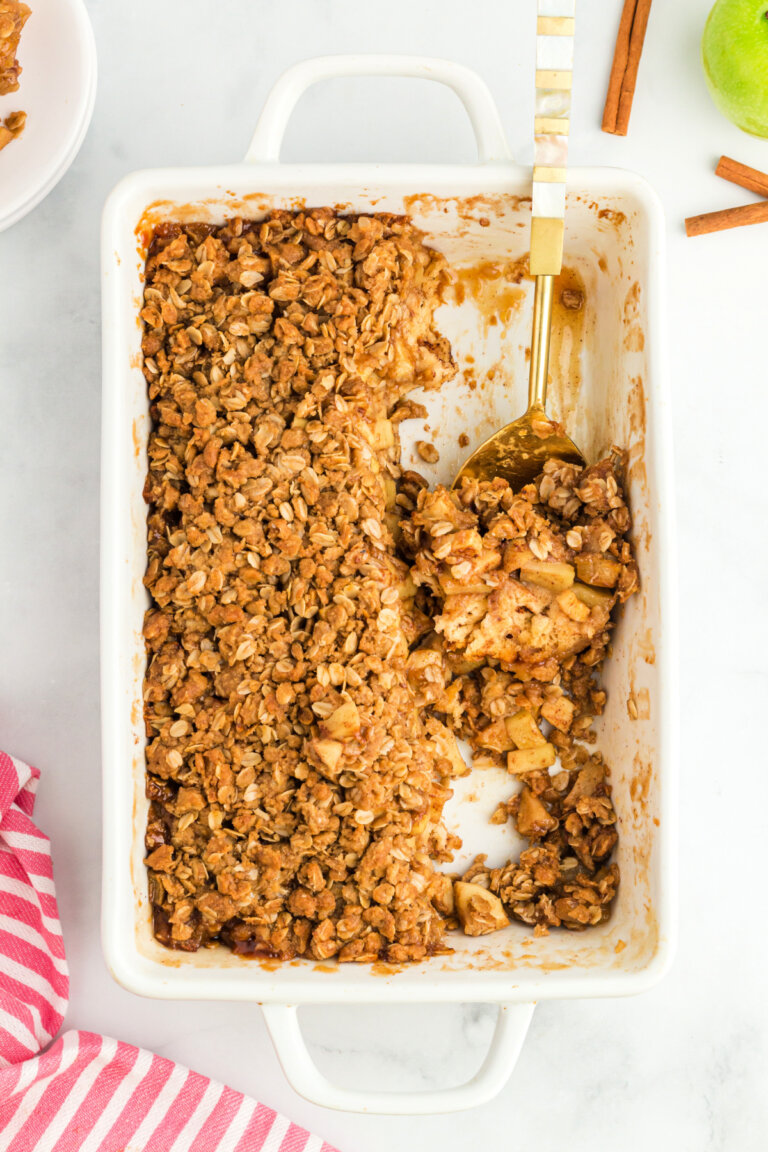 Apple Cinnamon Roll Bake - Love Bakes Good Cakes