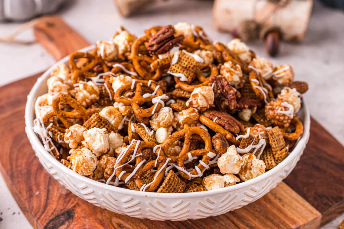 Air Fryer Chex Mix - The Salted Pepper