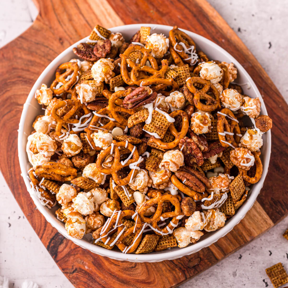 Autumn Chex Mix Is Great For Entertaining