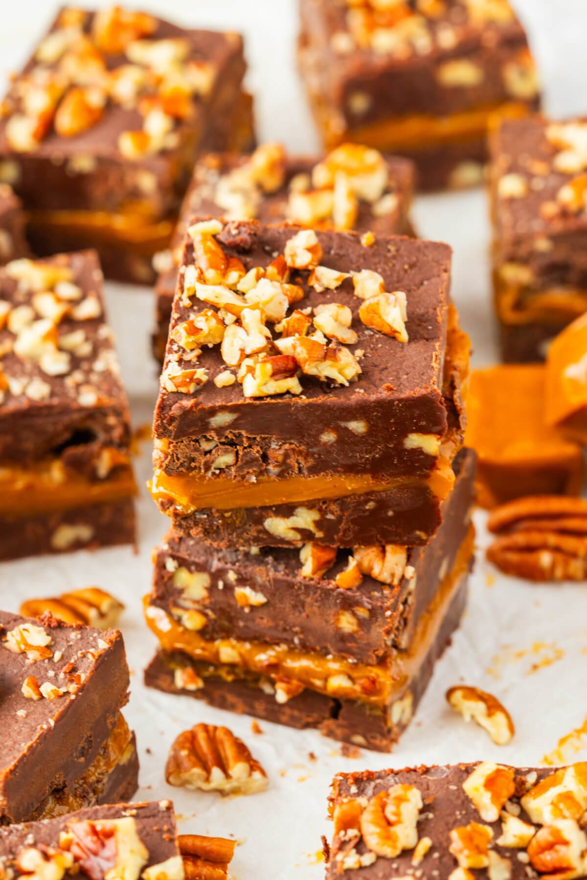 Turtle Fudge - Love Bakes Good Cakes