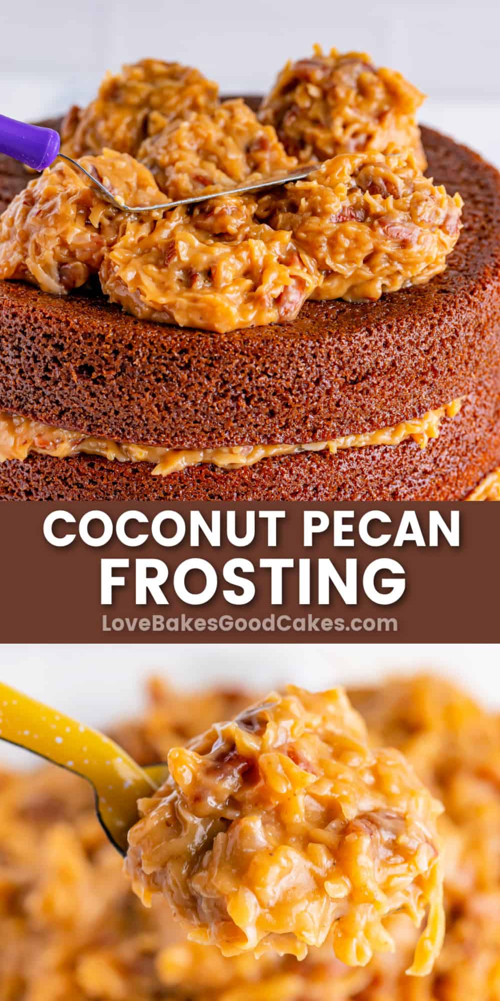 Coconut Pecan Frosting Love Bakes Good Cakes