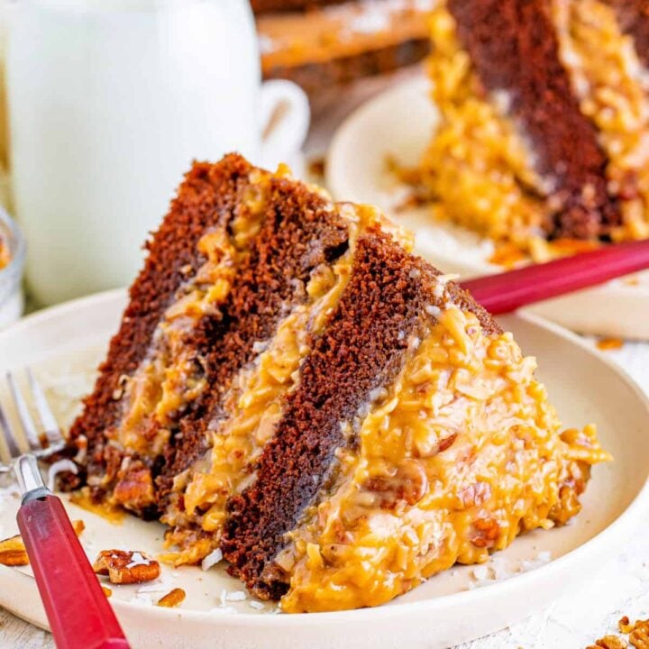 German Chocolate Cake - Love Bakes Good Cakes