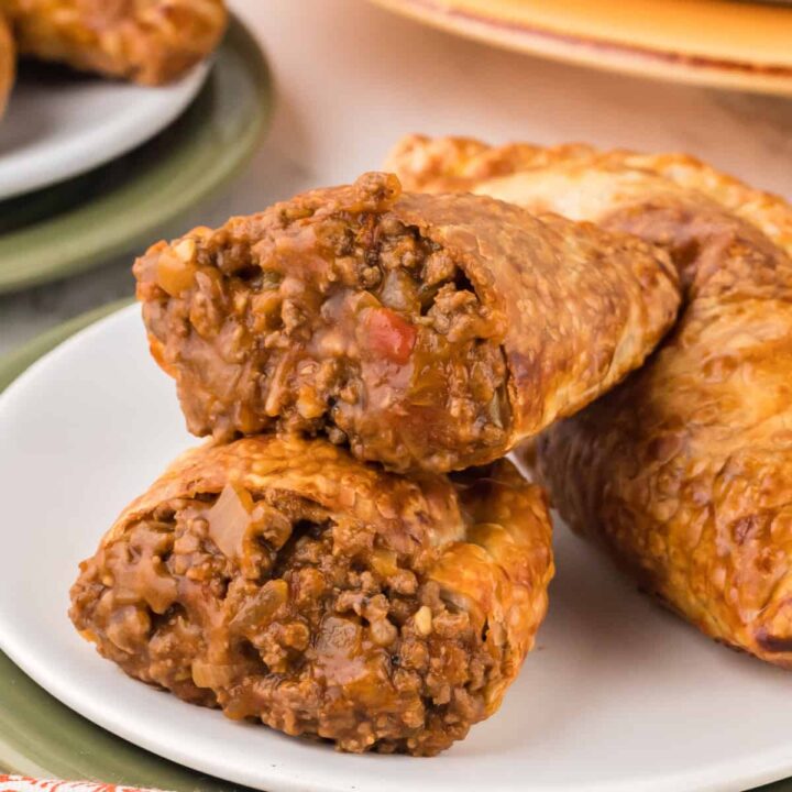 Air Fryer Beef Empanadas - Love Bakes Good Cakes